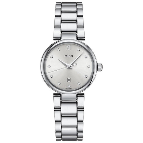 Reloj Mido Baroncelli Donna M0222101103600 plateado para mujer